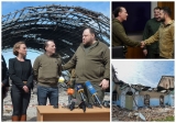 Florin Cîțu, în Ucraina! Șeful Senatului s-a întâlnit cu Zelenski: ”E o onoare să mă aflu în Ucraina”