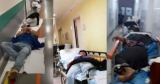 Pacienți infectați cu SARS-CoV-2, lăsați pe holurile spitalului din cauza locurilor insuficiente la ATI   