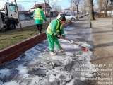 Salubrizare Sector 5 a anunțat că a început curățenia generală pe străzile din aria administrată